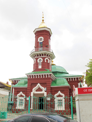 The Red Mosque, Astrakhan, Russia, Oct 2011