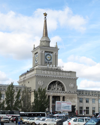 Grand Soviet Train Station, Volgograd, Russia, Oct 2011