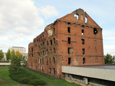 A preserved WWII ruin. The bread factory., Volgograd, Russia, Oct 2011