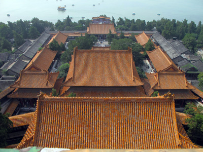 View from Tower of Buddhist Incense, Summer Palace, China 2011