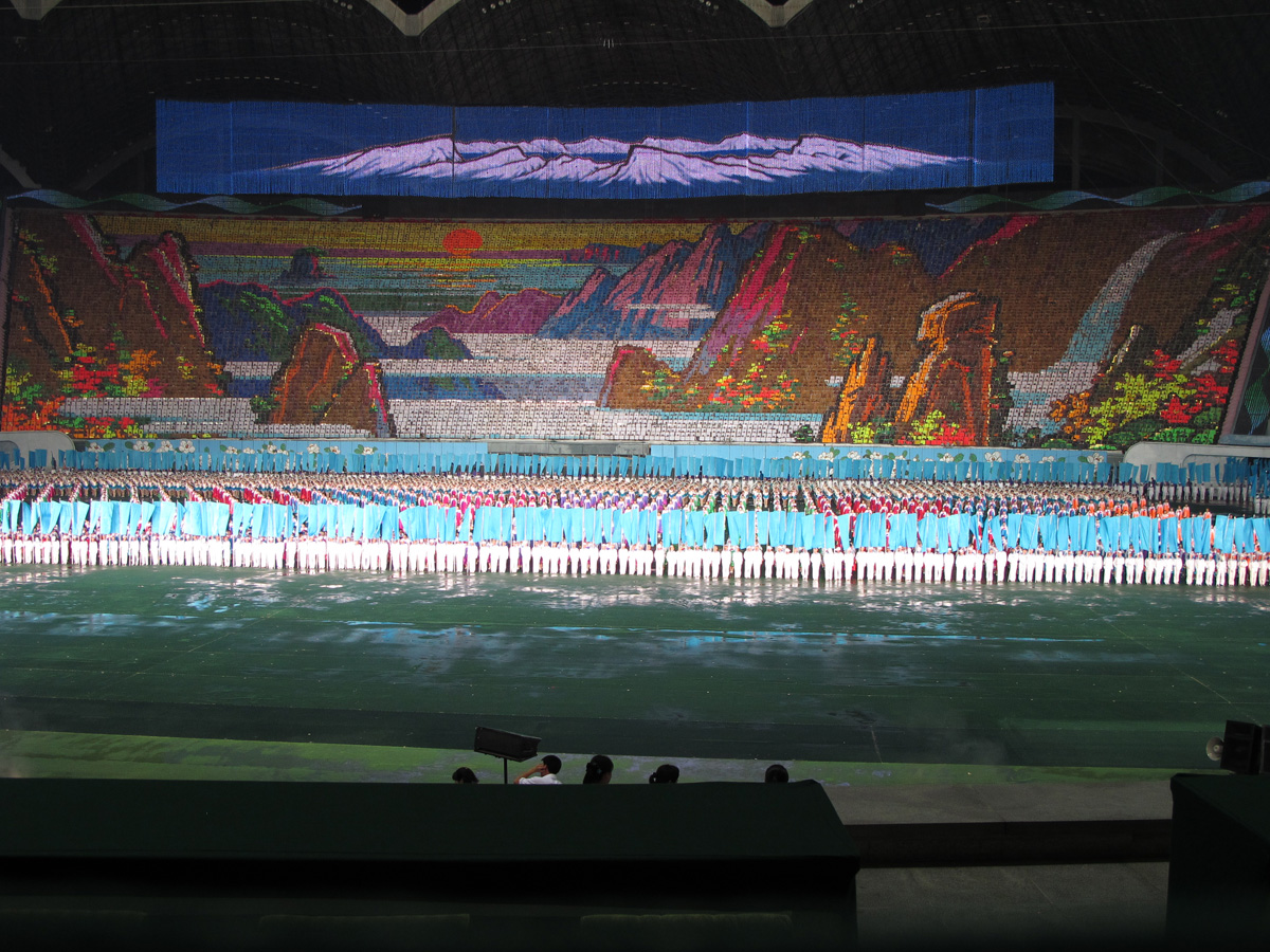 North Korea - Mass Games, Initial deployment.