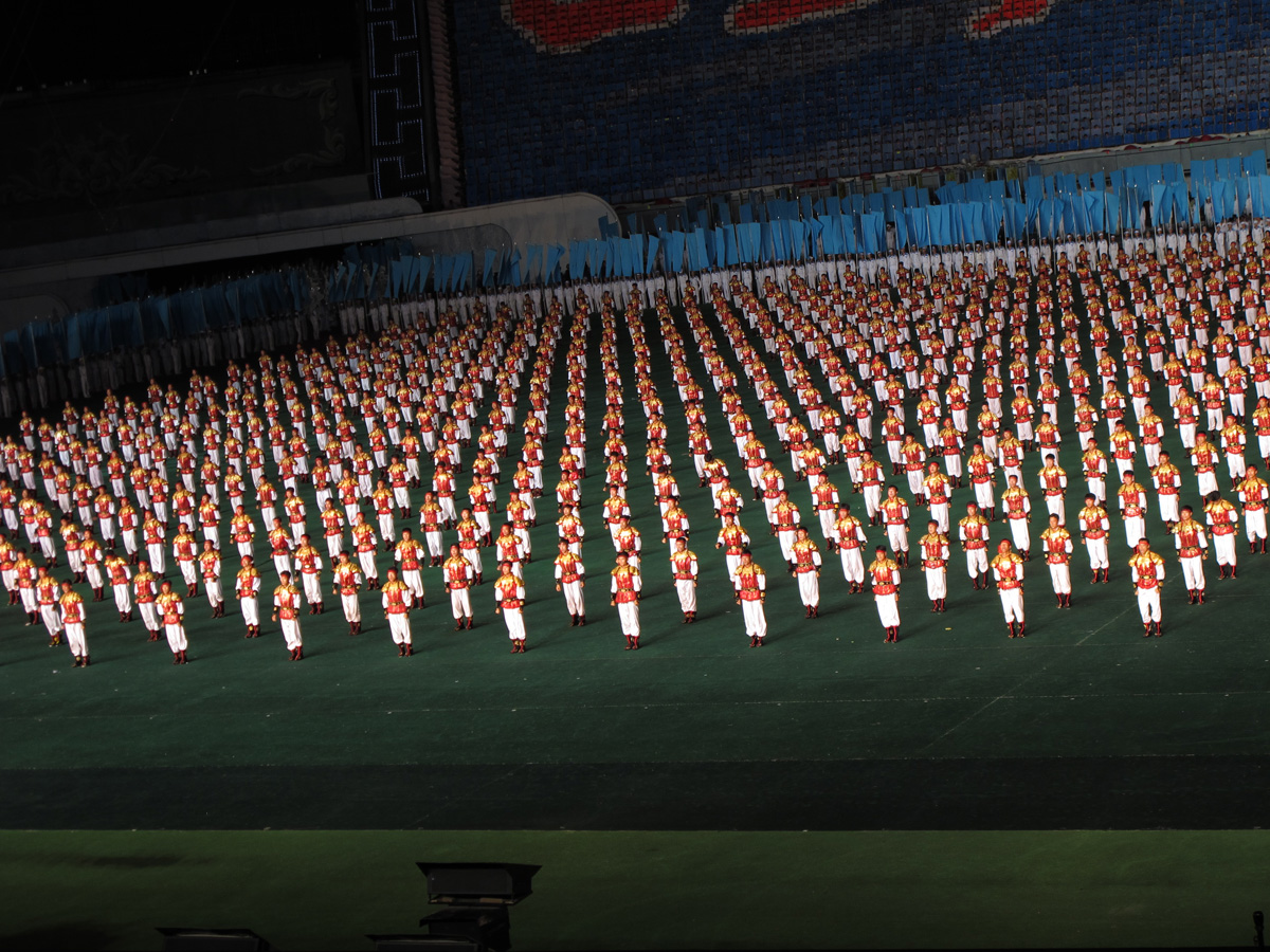 North Korea - Mass Games, Tae Kwon Do (historical)