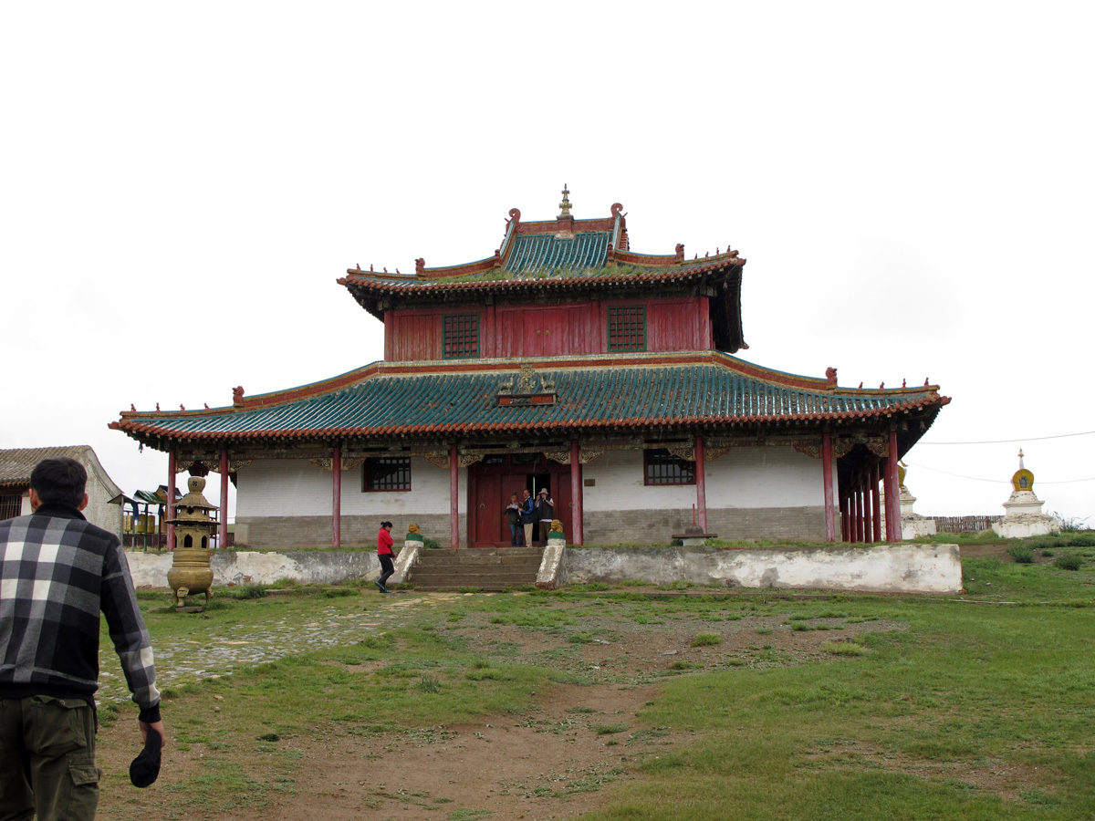 Central Mongolia, Shank Khiid Restored 17th c. complex.