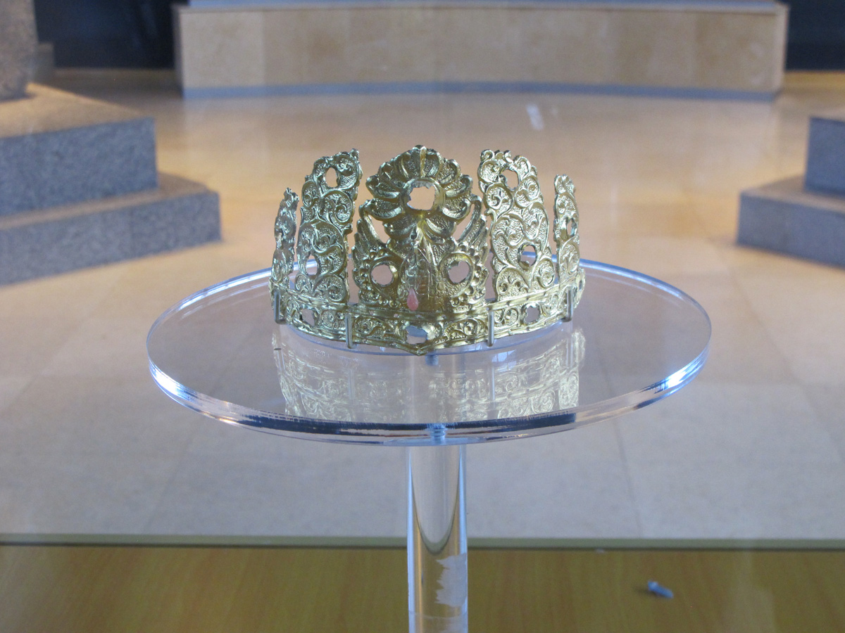 Central Mongolia, Gold Didadem (6th-8th c.) Gokturk Museum of Turkic period