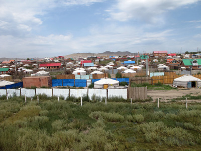 U.B. Outskirts Fixed Yurts, Beijing-U.B., Mongolia 2011
