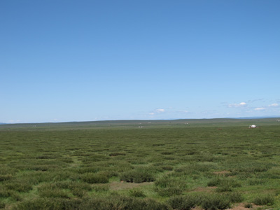 Grasslands, Central Mongolia, Mongolia 2011