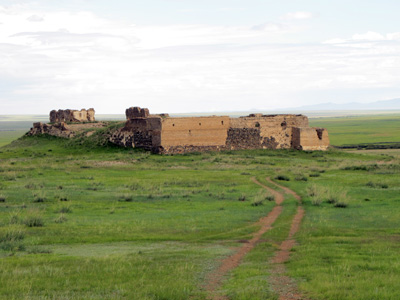 Tsogt Taijiin Tsagaan Balga (17th c.) "Fort of a Price who, Central Mongolia, Mongolia 2011