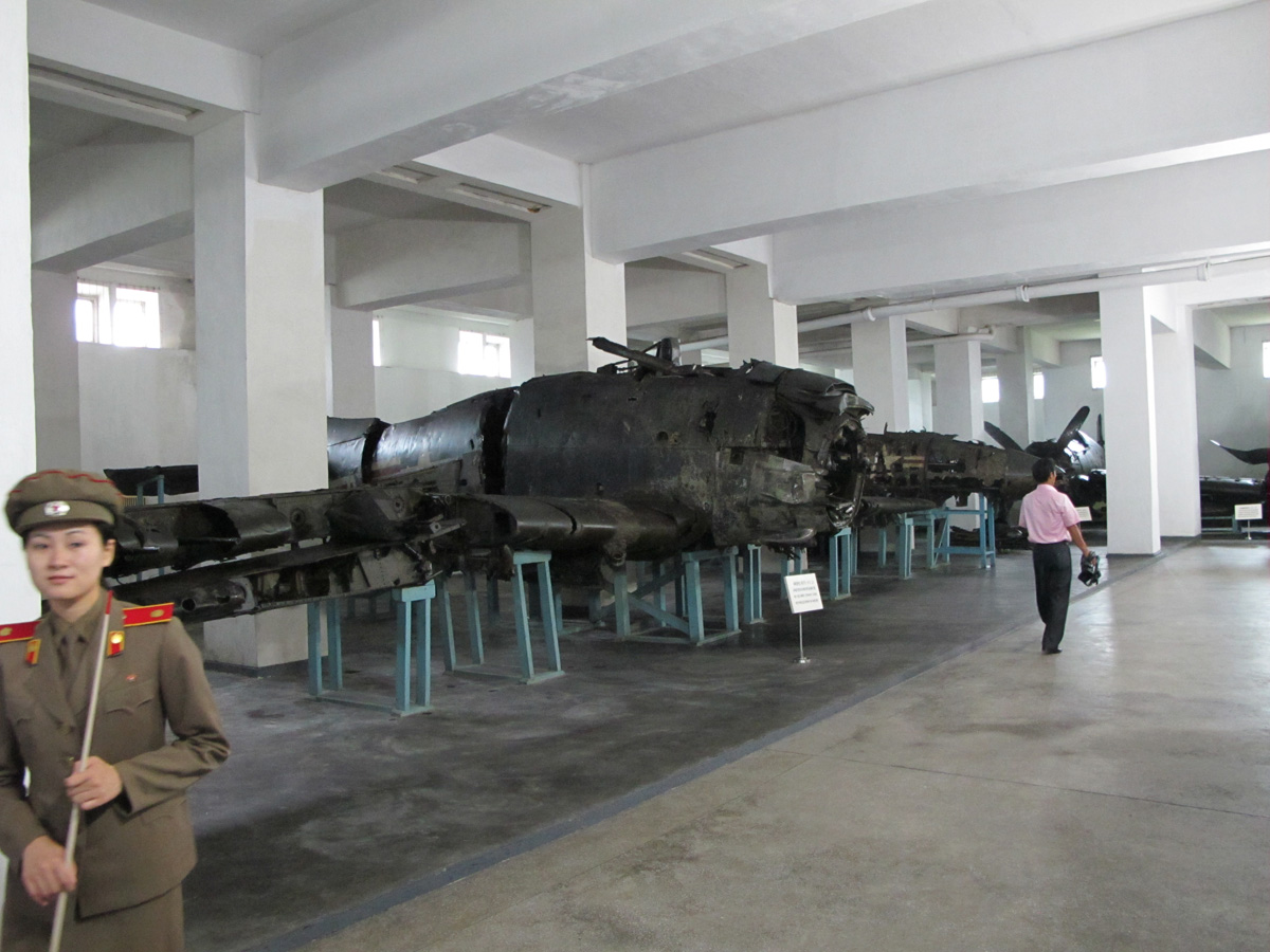 War Museum, Downed US Plane