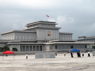 Kim Il Sung Mausoleum, Pyongyang, North Korea 2011