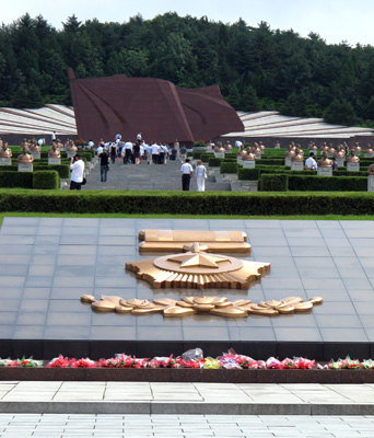 Revolutionary Martyr's Cemetery, Pyongyang, North Korea 2011