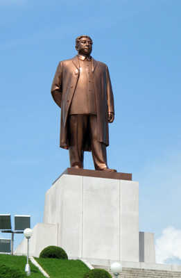 Kim Il Sung, Kaesong, North Korea 2011