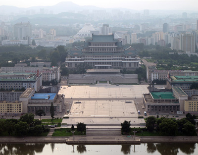 Kim Il Sung Square, Pyongyang, North Korea 2011