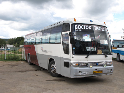U.B to Ulan Ude bus., Siberia 2011