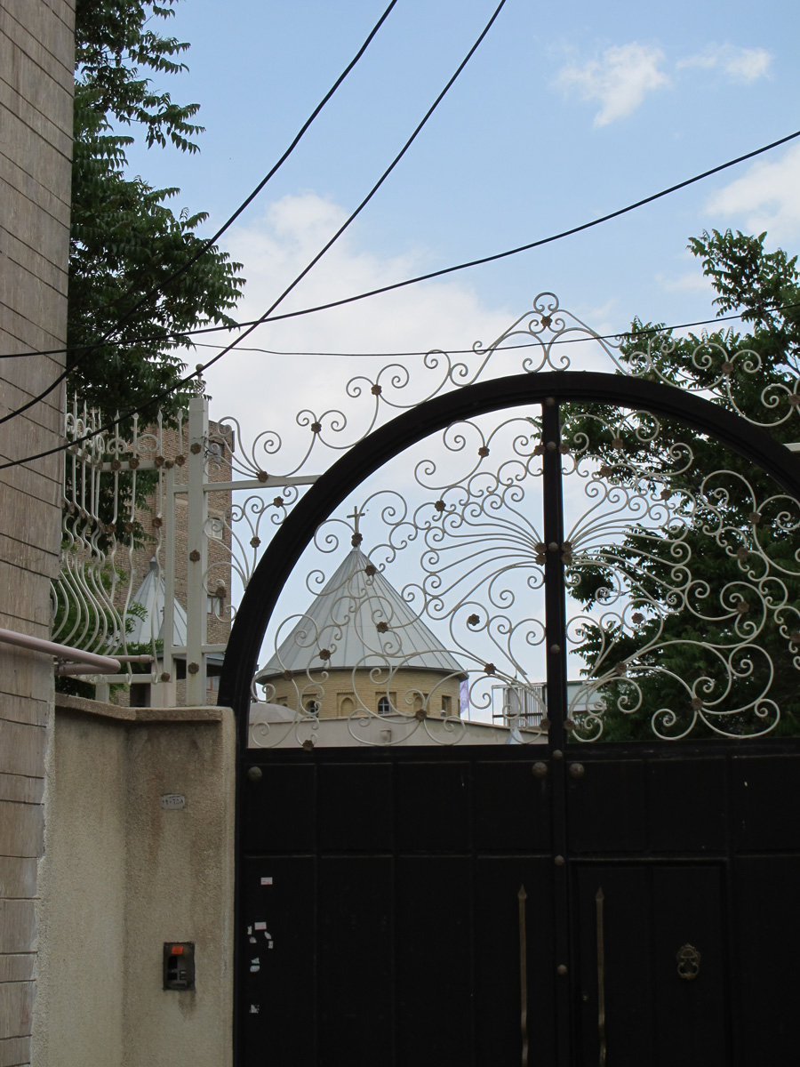Tabriz, Glimpse of St St Mary�s church