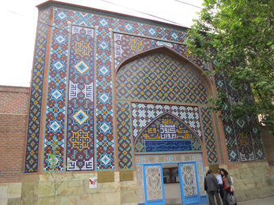 Yerevan's Blue Mosque (1765, restored), 2011 Azerbaijan + Iran + Armenia