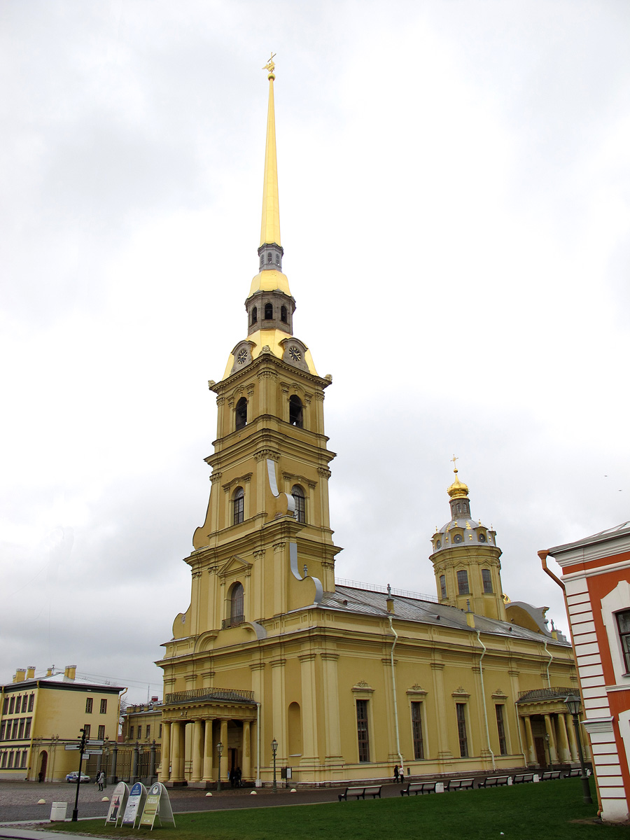 St Petersburg, Peter & Paul Cathedral