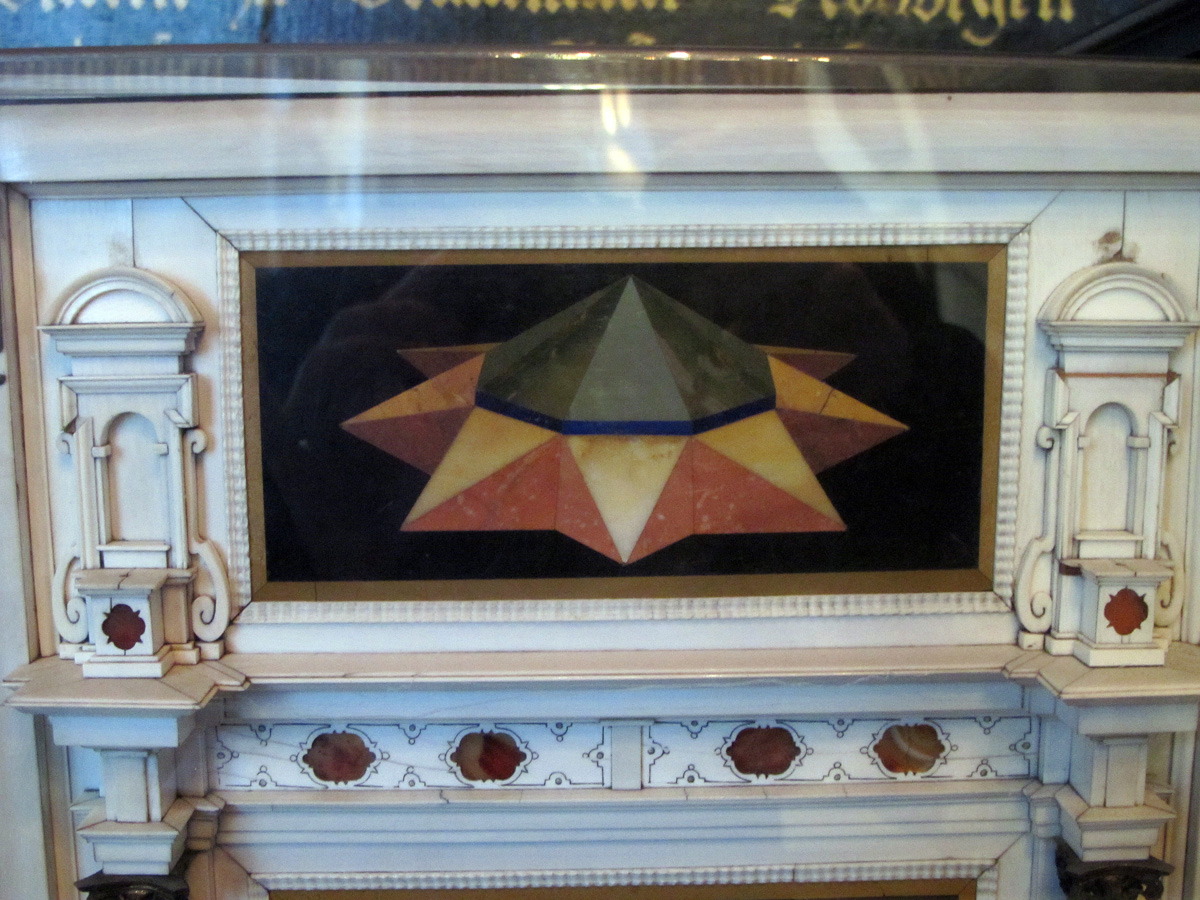Copenhagen, Fine inlaid stonework