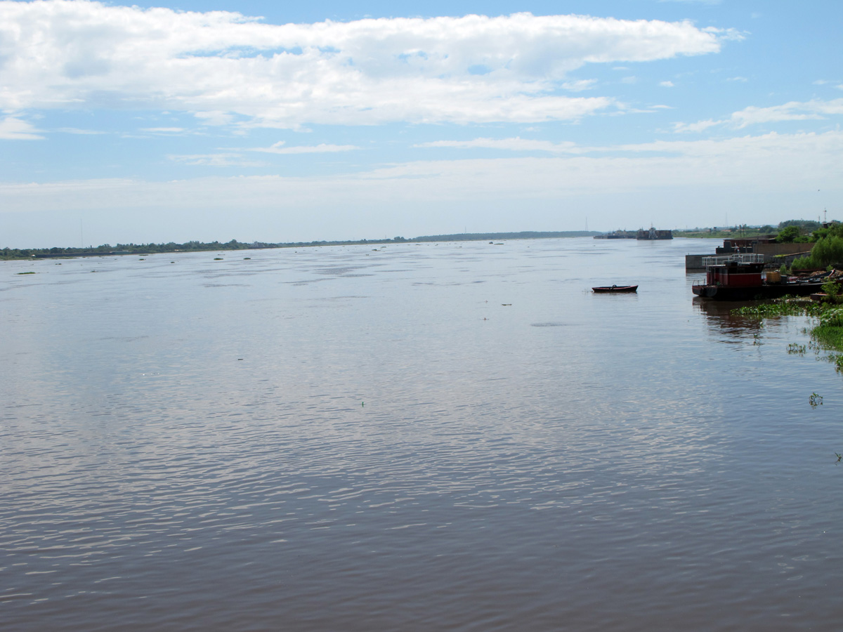 Asuncion, The mighty Rio Paraguay