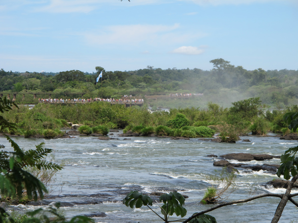 Igua&ccedil;u&nbsp;Falls, View to Argentina