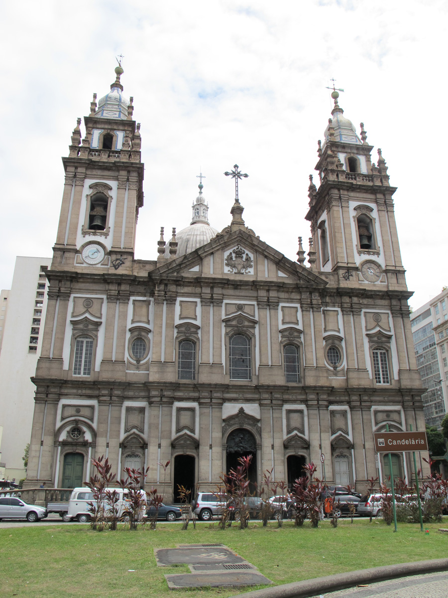Rio de Janeiro, Igrejia de N.S. Candelarai church Founded by a ship-wrecked captain