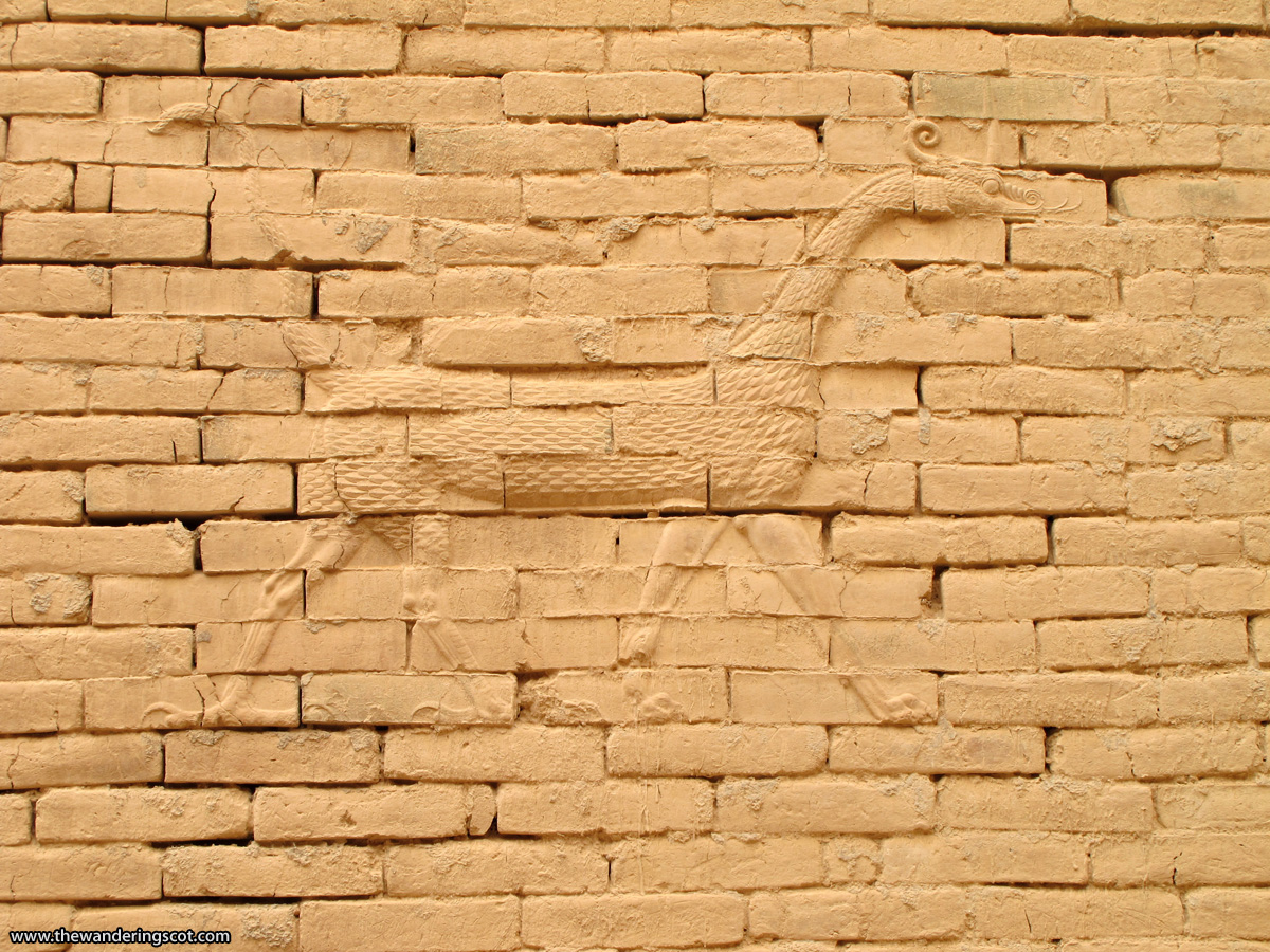 Babylon, Recreated Marduk Dragon