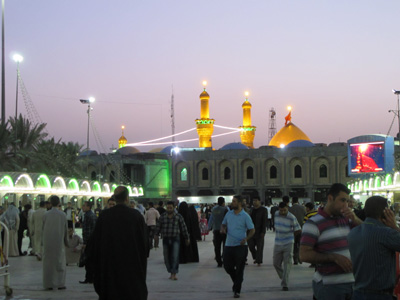 Imam Hussein Shrine, Karbala, Central Iraq 2012