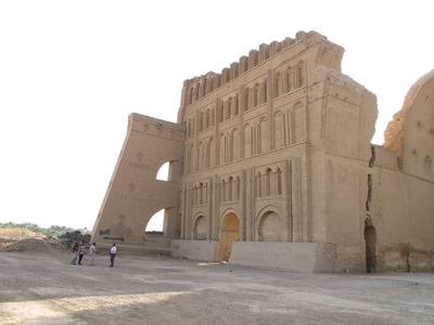 Preserved left-hand side, Ctesiphon, Central Iraq 2012