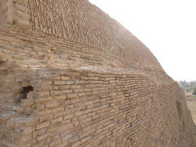Arch up close, Ctesiphon, Central Iraq 2012