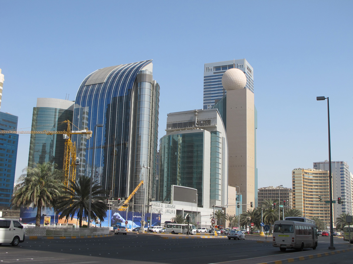 Abu Dhabi, Southern downtown