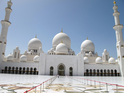 Sheikh Zayed bin Sultan Mosque, Abu Dhabi, Gulf States 2012