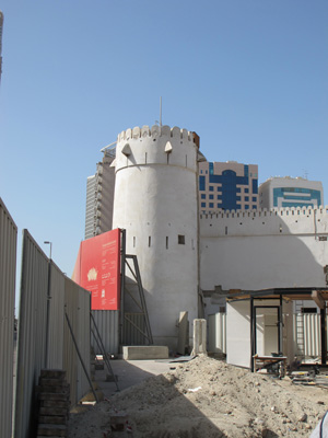 White Fort (under restoration), Abu Dhabi, Gulf States 2012