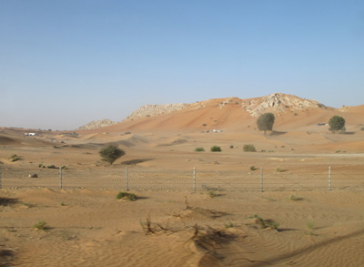 30 miles W of Hatta, Dubai-Muscat, Gulf States 2012