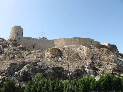 Al Jalali Fort, Muttrah, Muscat, Gulf States 2012