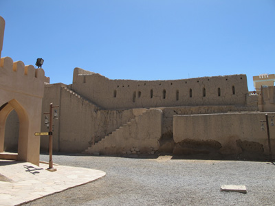 Unrestored walls, Nizwa, Gulf States 2012