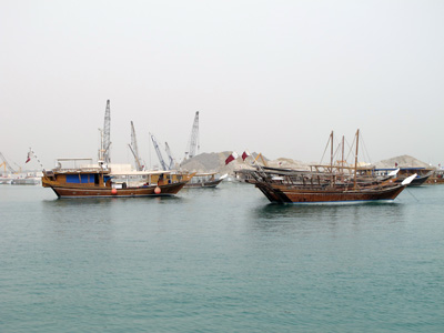 Dhows, Doha, Gulf States 2012
