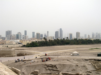 Manama Skyline From Bahrain Fort, Gulf States 2012