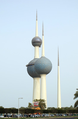 Kuwait Towers, Kuwait City, Gulf States 2012