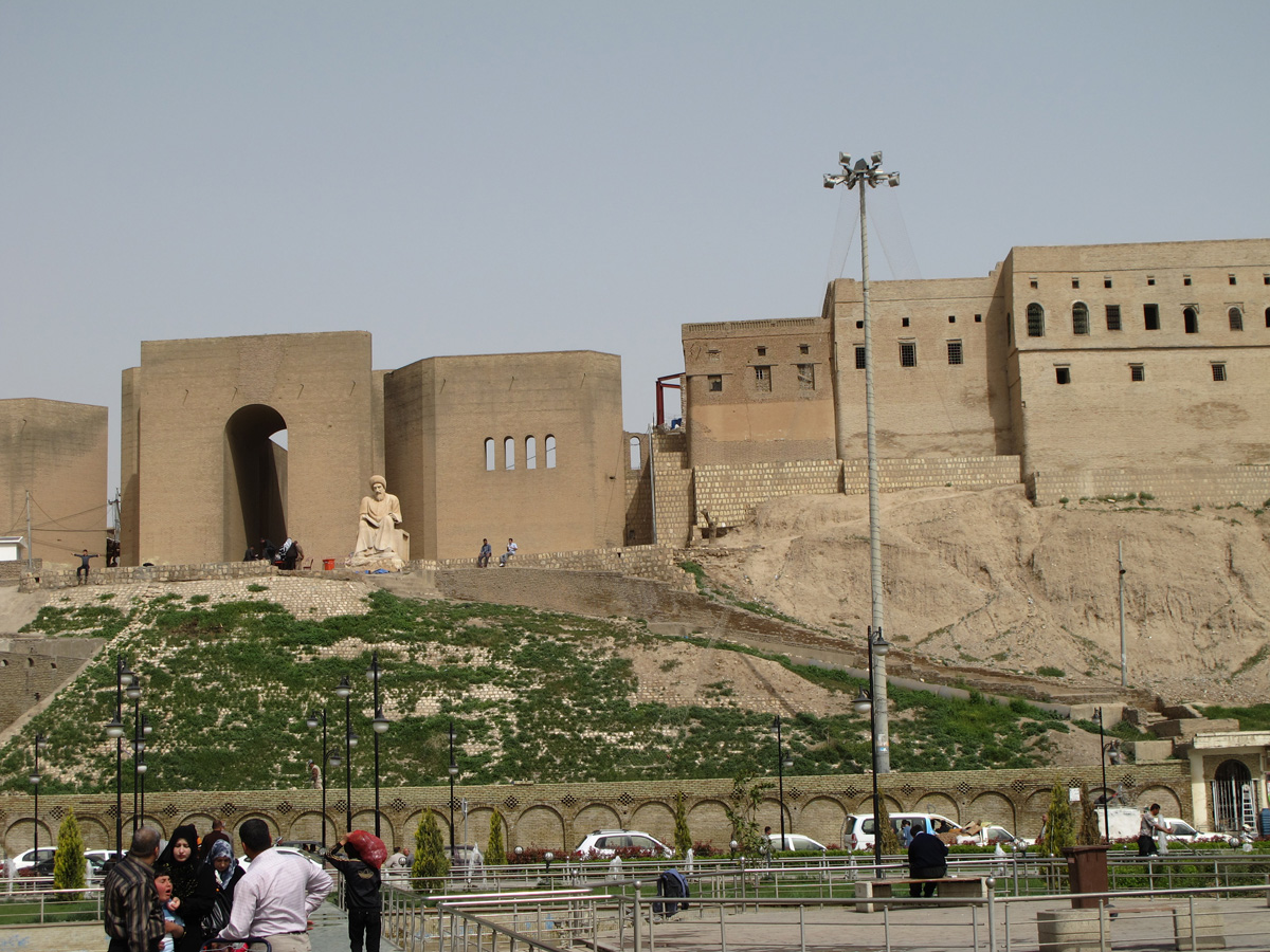 Erbil, Citadel from main square