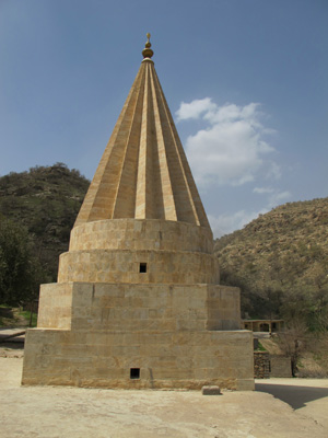 Outlying spire, Lalish, Kurdistan 2012