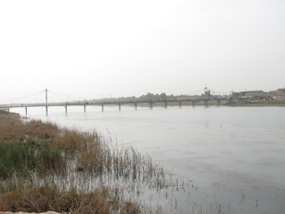 The Euphrates, at Nasiriyah, Mesopotamia 2012