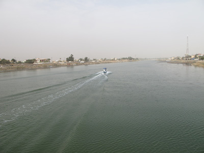 The Euphrates, at Nasiriyah, Mesopotamia 2012