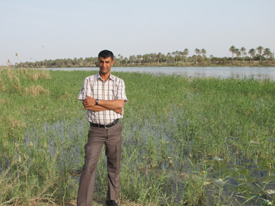Basim beside the Euphrates, Nasiriyah, Mesopotamia 2012