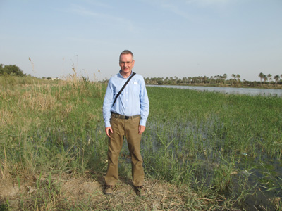 Scotsman beside the Euphrates, Nasiriyah, Mesopotamia 2012