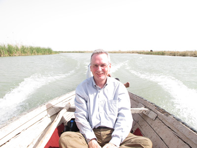 Scotsman in the Marshes, The Marshes, Mesopotamia 2012