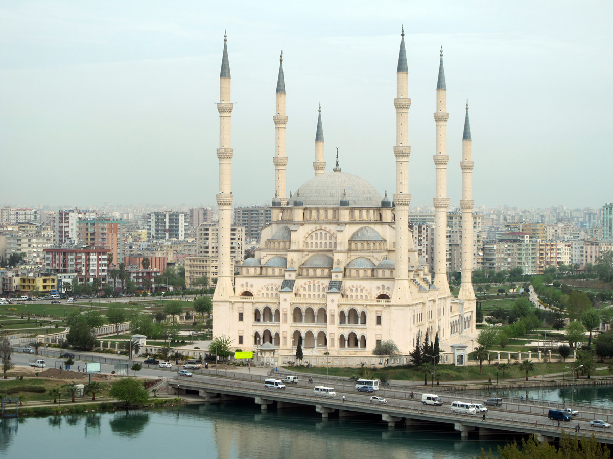 Adana, Mosque, from Hilton.
