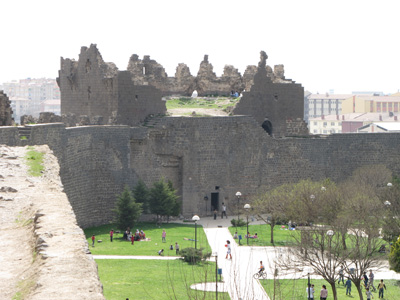 Ruined Tower, Diyarbakir, South Turkey 2012