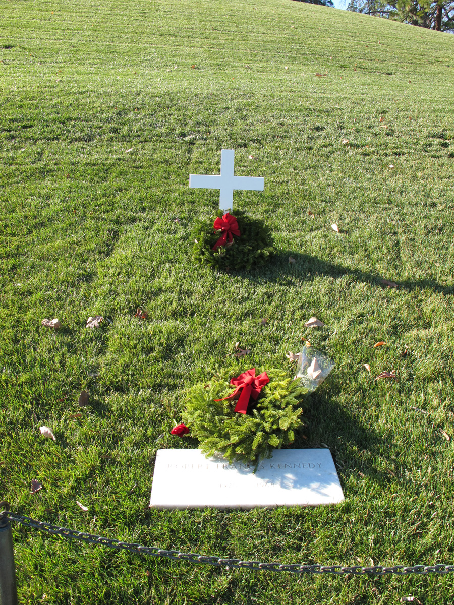Washington DC, Arlington: RFK grave