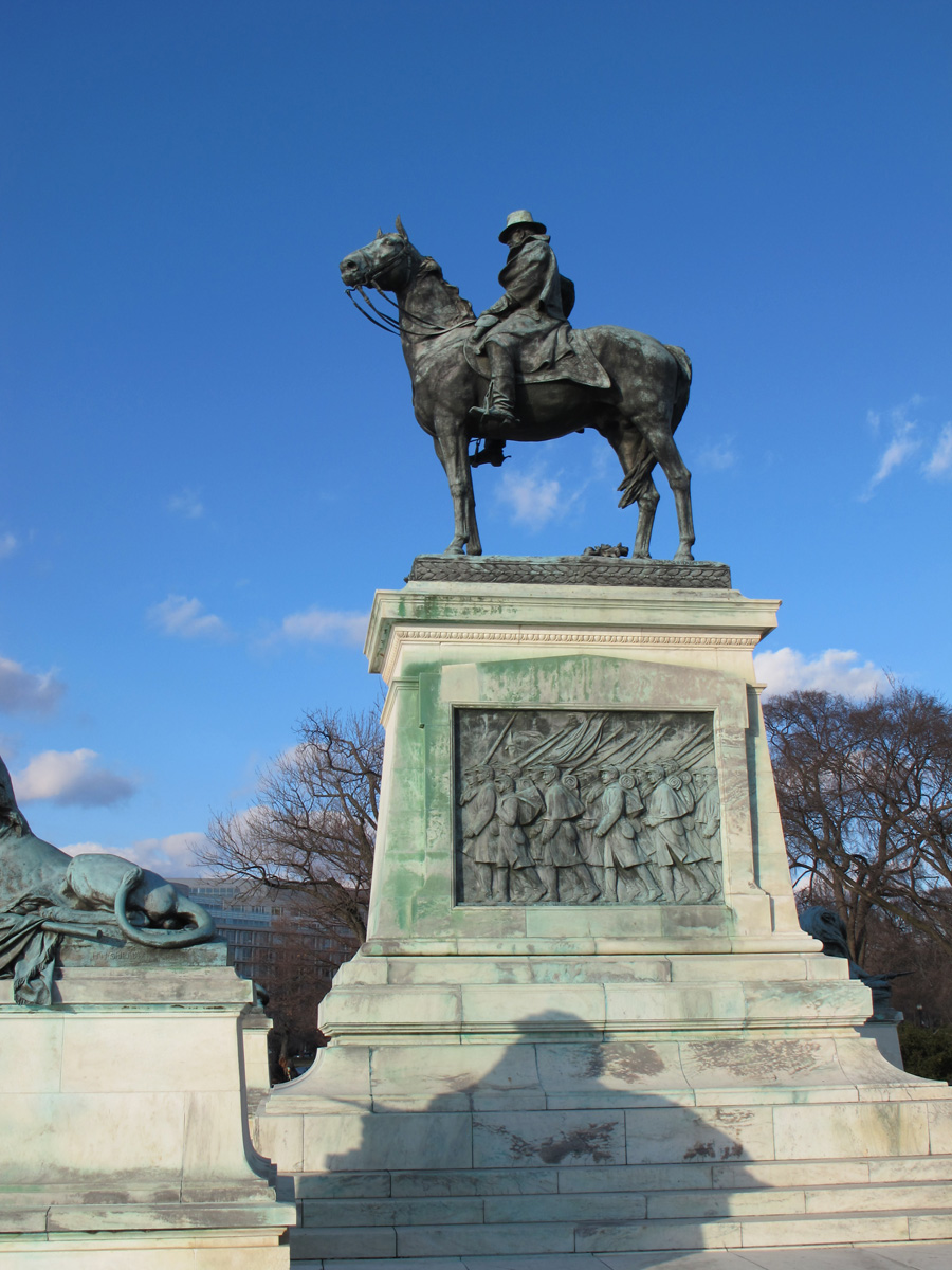 Washington DC, U S Grant statue