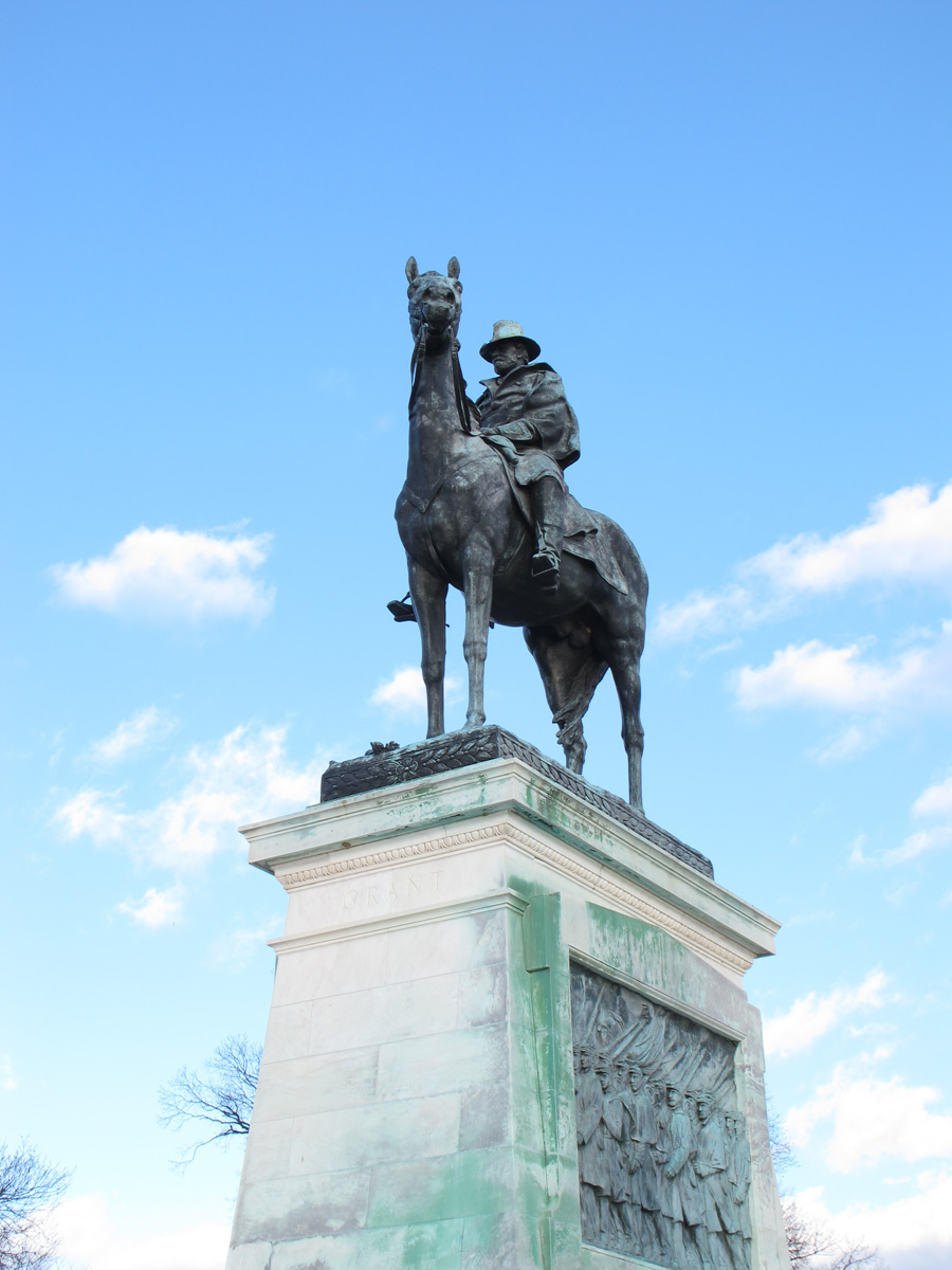 Washington DC, US Grant statue