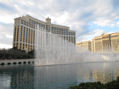 Bellagio Fountains, Las Vegas, 2012 USA West